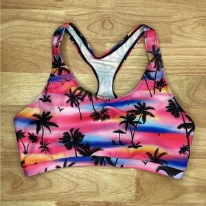 Yonique Swim Top Beach Design Size Large